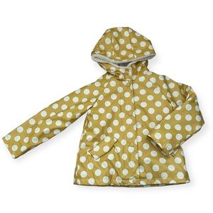 C&C California Polkadot Lined Raincoat, 4T